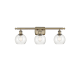 A thumbnail of the Innovations Lighting 516-3W-10-26 Athens Vanity Antique Brass / Seedy