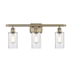 A thumbnail of the Innovations Lighting 516-3W-12-26 Clymer Vanity Clear / Antique Brass