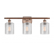 A thumbnail of the Innovations Lighting 516-3W Cobbleskill Antique Copper / Clear