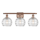 A thumbnail of the Innovations Lighting 516-3W Deco Swirl Antique Copper / Clear