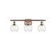 A thumbnail of the Innovations Lighting 516-3W-10-26 Athens Vanity Antique Copper / Seedy