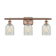 A thumbnail of the Innovations Lighting 516-3W Caledonia Antique Copper / Mouchette