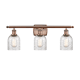 A thumbnail of the Innovations Lighting 516-3W-12-26 Caledonia Vanity Mica / Antique Copper