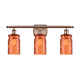 A thumbnail of the Innovations Lighting 516-3W Candor Antique Copper / Turmeric Waterglass