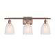 A thumbnail of the Innovations Lighting 516-3W Brookfield Antique Copper / White