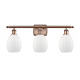 A thumbnail of the Innovations Lighting 516-3W Eaton Antique Copper / Matte White