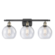 A thumbnail of the Innovations Lighting 516-3W-13-26 Athens Vanity Black Antique Brass / Seedy