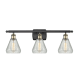 A thumbnail of the Innovations Lighting 516-3W Conesus Black Antique Brass / Clear Crackle