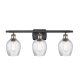 A thumbnail of the Innovations Lighting 516-3W Salina Black Antique Brass / Clear Spiral Fluted