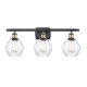 A thumbnail of the Innovations Lighting 516-3W Small Waverly Black Antique Brass / Clear