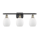 A thumbnail of the Innovations Lighting 516-3W Eaton Black Antique Brass / Matte White