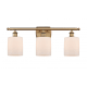 A thumbnail of the Innovations Lighting 516-3W Cobbleskill Brushed Brass / Matte White