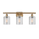 A thumbnail of the Innovations Lighting 516-3W Cobbleskill Brushed Brass / Clear