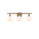 A thumbnail of the Innovations Lighting 516-3W-9-26 Athens Vanity Brushed Brass / Matte White