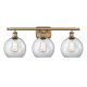 A thumbnail of the Innovations Lighting 516-3W-13-26 Athens Vanity Brushed Brass / Clear