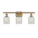 A thumbnail of the Innovations Lighting 516-3W Caledonia Brushed Brass / Mouchette