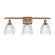 A thumbnail of the Innovations Lighting 516-3W Castile Brushed Brass / Clear