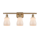 A thumbnail of the Innovations Lighting 516-3W Ellery Brushed Brass / White