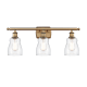 A thumbnail of the Innovations Lighting 516-3W Ellery Brushed Brass / Clear