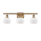 A thumbnail of the Innovations Lighting 516-3W Fenton Brushed Brass / Matte White