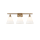 A thumbnail of the Innovations Lighting 516-3W-11-28 Berkshire Vanity Brushed Brass / Matte White