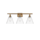 A thumbnail of the Innovations Lighting 516-3W-11-28 Berkshire Vanity Brushed Brass / Clear