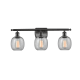 A thumbnail of the Innovations Lighting 516-3W Belfast Matte Black / Seedy