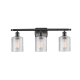 A thumbnail of the Innovations Lighting 516-3W Cobbleskill Matte Black / Clear