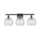 A thumbnail of the Innovations Lighting 516-3W Deco Swirl Matte Black / Clear