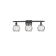 A thumbnail of the Innovations Lighting 516-3W-11-26 Athens Vanity Matte Black / Clear Water Glass