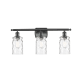 A thumbnail of the Innovations Lighting 516-3W Candor Matte Black / Clear Waterglass