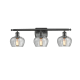 A thumbnail of the Innovations Lighting 516-3W Fenton Matte Black / Clear