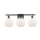 A thumbnail of the Innovations Lighting 516-3W-13-26 Athens Vanity Oil Rubbed Bronze / Matte White