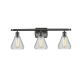 A thumbnail of the Innovations Lighting 516-3W Conesus Oil Rubbed Bronze / Clear Crackle