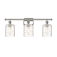 A thumbnail of the Innovations Lighting 516-3W-10-26 Cobbleskill Vanity Polished Nickel / Deco Swirl