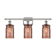 A thumbnail of the Innovations Lighting 516-3W Candor Polished Nickel / Toffee Waterglass