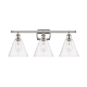 A thumbnail of the Innovations Lighting 516-3W-11-28 Berkshire Vanity Polished Nickel / Clear