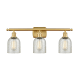 A thumbnail of the Innovations Lighting 516-3W-12-26 Caledonia Vanity Mica / Satin Gold