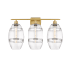 A thumbnail of the Innovations Lighting 516-3W-11-28-Vaz-Bathroom Vanity Light Satin Gold / Clear