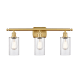 A thumbnail of the Innovations Lighting 516-3W-12-26 Clymer Vanity Clear / Satin Gold