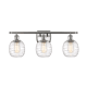 A thumbnail of the Innovations Lighting 516-3W-11-26 Belfast Vanity Brushed Satin Nickel / Deco Swirl