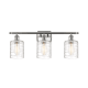 A thumbnail of the Innovations Lighting 516-3W-10-26 Cobbleskill Vanity Brushed Satin Nickel / Deco Swirl