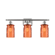 A thumbnail of the Innovations Lighting 516-3W Candor Brushed Satin Nickel / Turmeric Waterglass