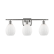 A thumbnail of the Innovations Lighting 516-3W Eaton Brushed Satin Nickel / Matte White