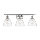 A thumbnail of the Innovations Lighting 516-3W-11-28 Bristol Vanity Brushed Satin Nickel / Seedy