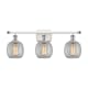 A thumbnail of the Innovations Lighting 516-3W Belfast White and Polished Chrome / Clear Crackle