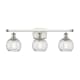 A thumbnail of the Innovations Lighting 516-3W Small Deco Swirl White and Polished Chrome / Clear