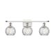 A thumbnail of the Innovations Lighting 516-3W-11-26 Athens Vanity White and Polished Chrome / Clear Water Glass