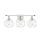 A thumbnail of the Innovations Lighting 516-3W-13-26 Athens Vanity White and Polished Chrome / Clear Water Glass