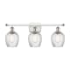 A thumbnail of the Innovations Lighting 516-3W Salina White and Polished Chrome / Clear Spiral Fluted